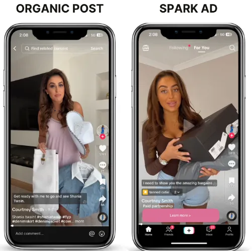 TikTok Spark Ads